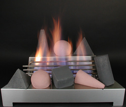 stainless steel fireplace burner
