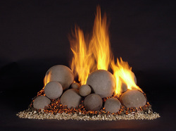 fire ball fireplace